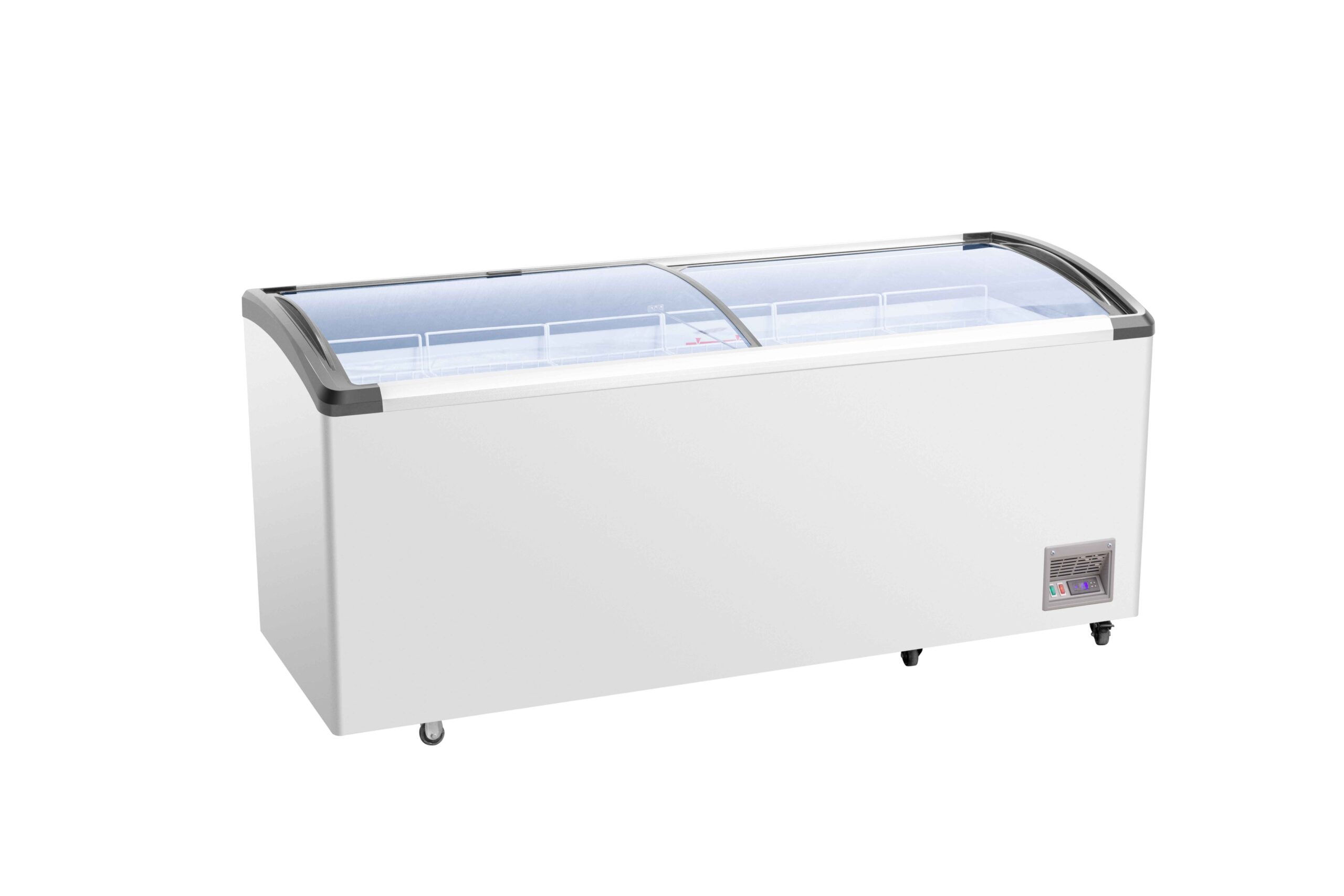 Chest Display Freezer - Curved Glass Lid - Image 4