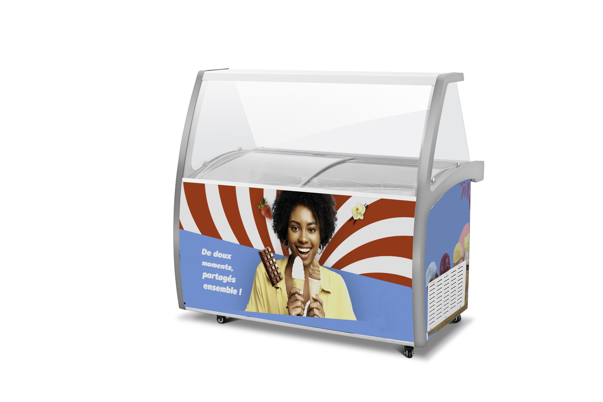 Ice Cream Dipping Cabinet SS Series