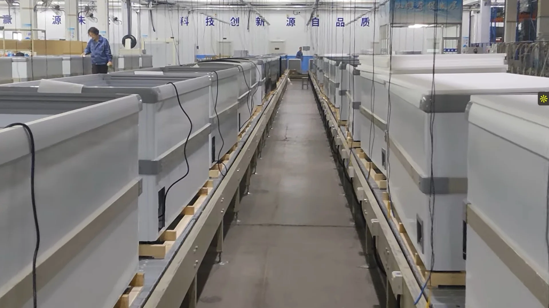 All Freezers should pass performance test before packing